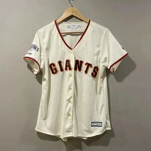 Sam Francisco Giants  2012 World Series Champions Majestic MLB Jersey